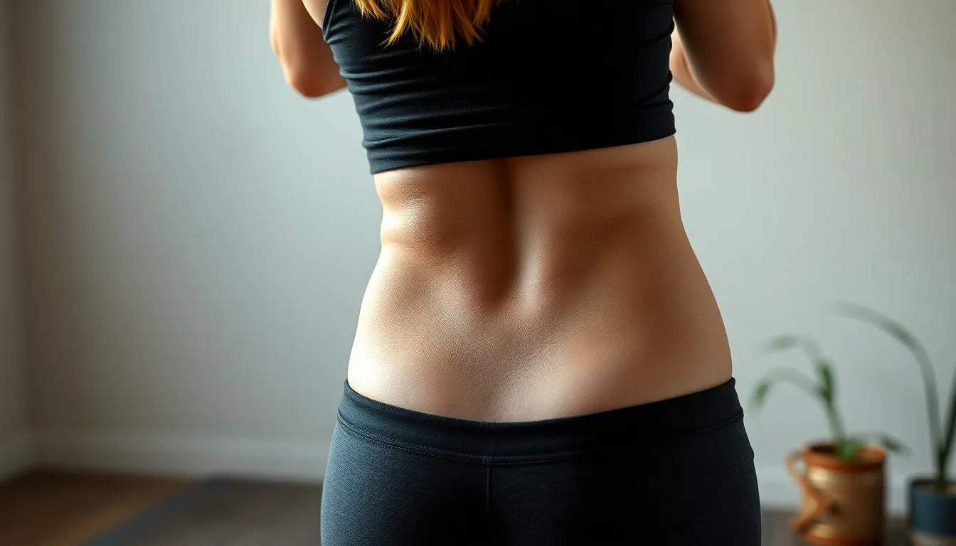 Birthe Bonde beckenbodenübungen: die besten übungsleser für eine starke mitte - Illustration