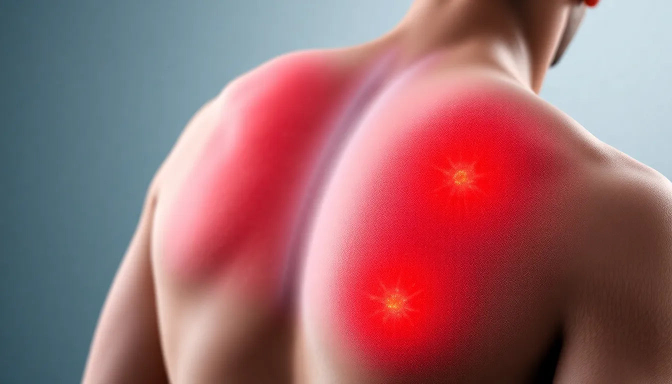 Rückenschmerzen als Warnsignal bei Lungenentzündung: Erkennen und Handeln - Illustration