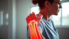 Übungsleser stärken ihren Tennisarm mit gezielten physio-Übungen