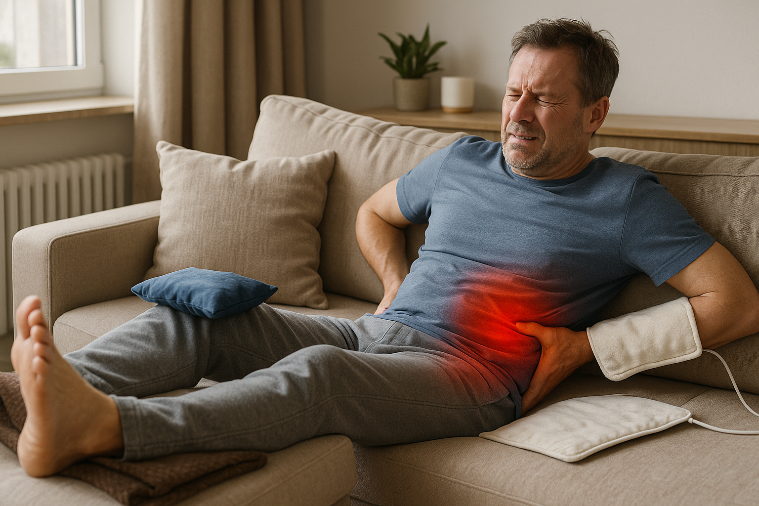 Schnelle Hilfe bei Ischias-Schmerzen: Tipps und Übungen für akute Linderung - Illustration
