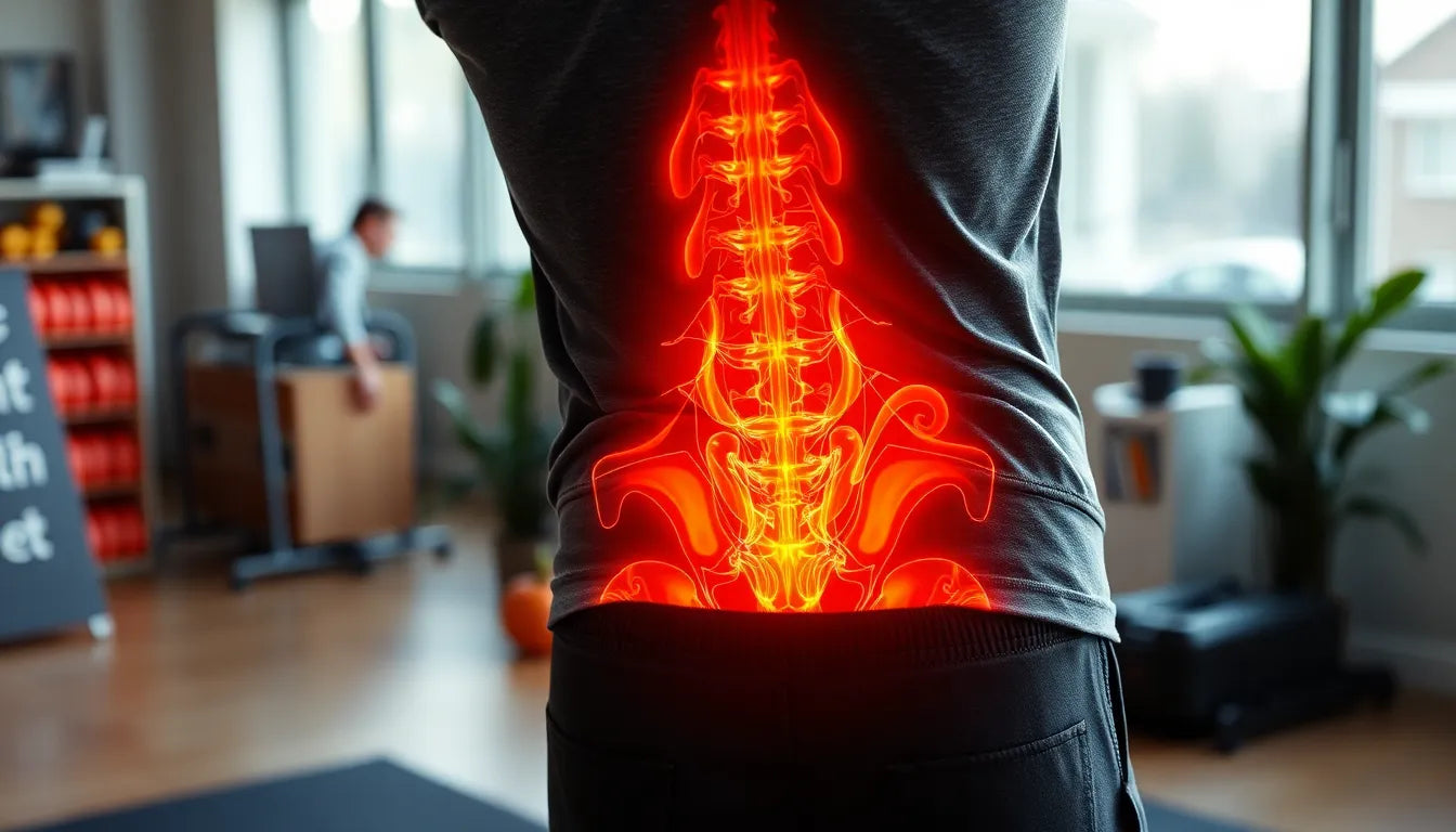 Übungsleser: effektive Übungen gegen Schmerzen in Po und Hüfte - Illustration