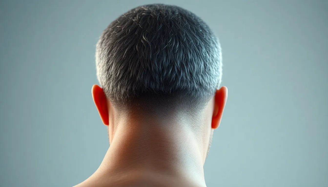 Schmerzen im nacken und hinterkopf effektiv lindern - Illustration