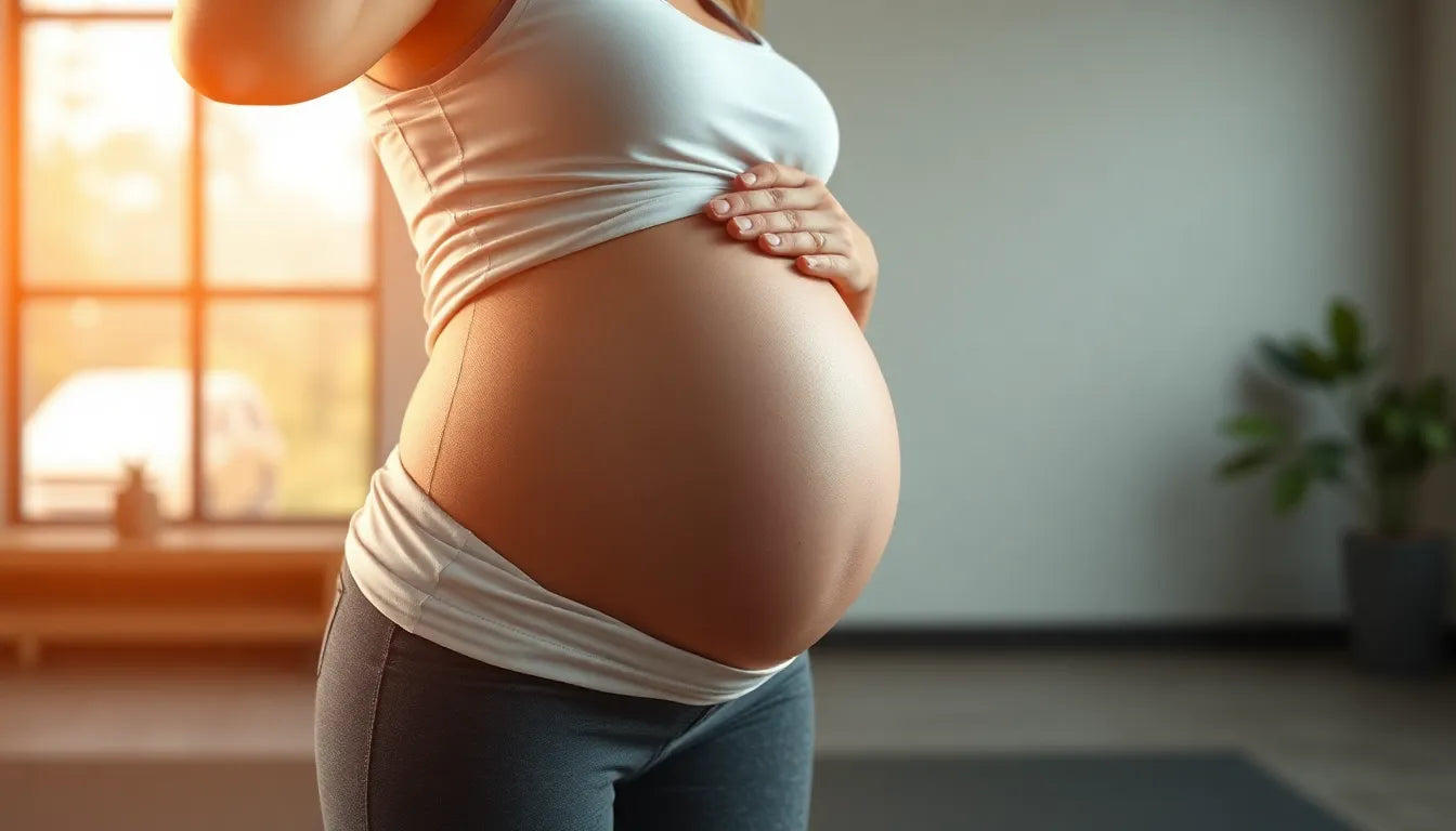 Beckenbodentraining für werdende Übungsleser: Fit und stark durch die Schwangerschaft - Illustration