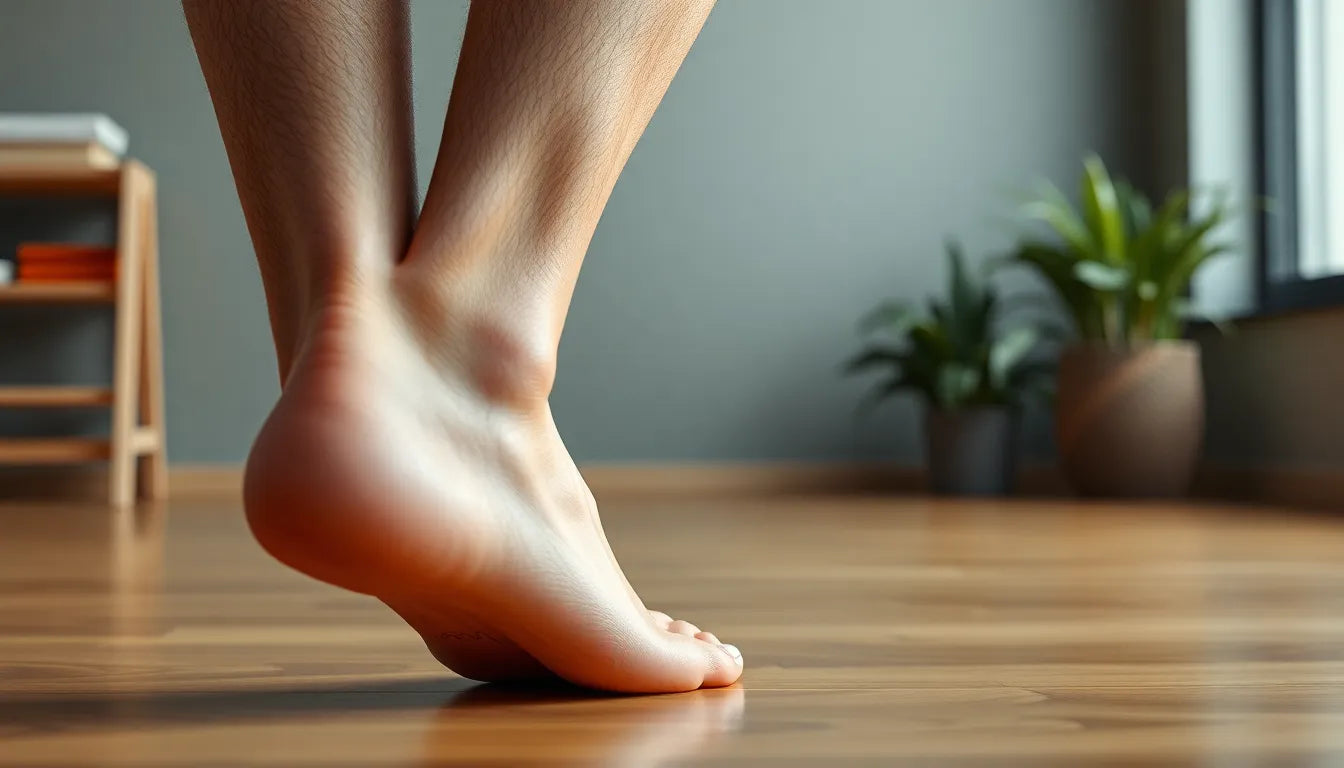 Übungsleser aufgepasst: effektive Übungen gegen Fersensporn entdecken - Illustration