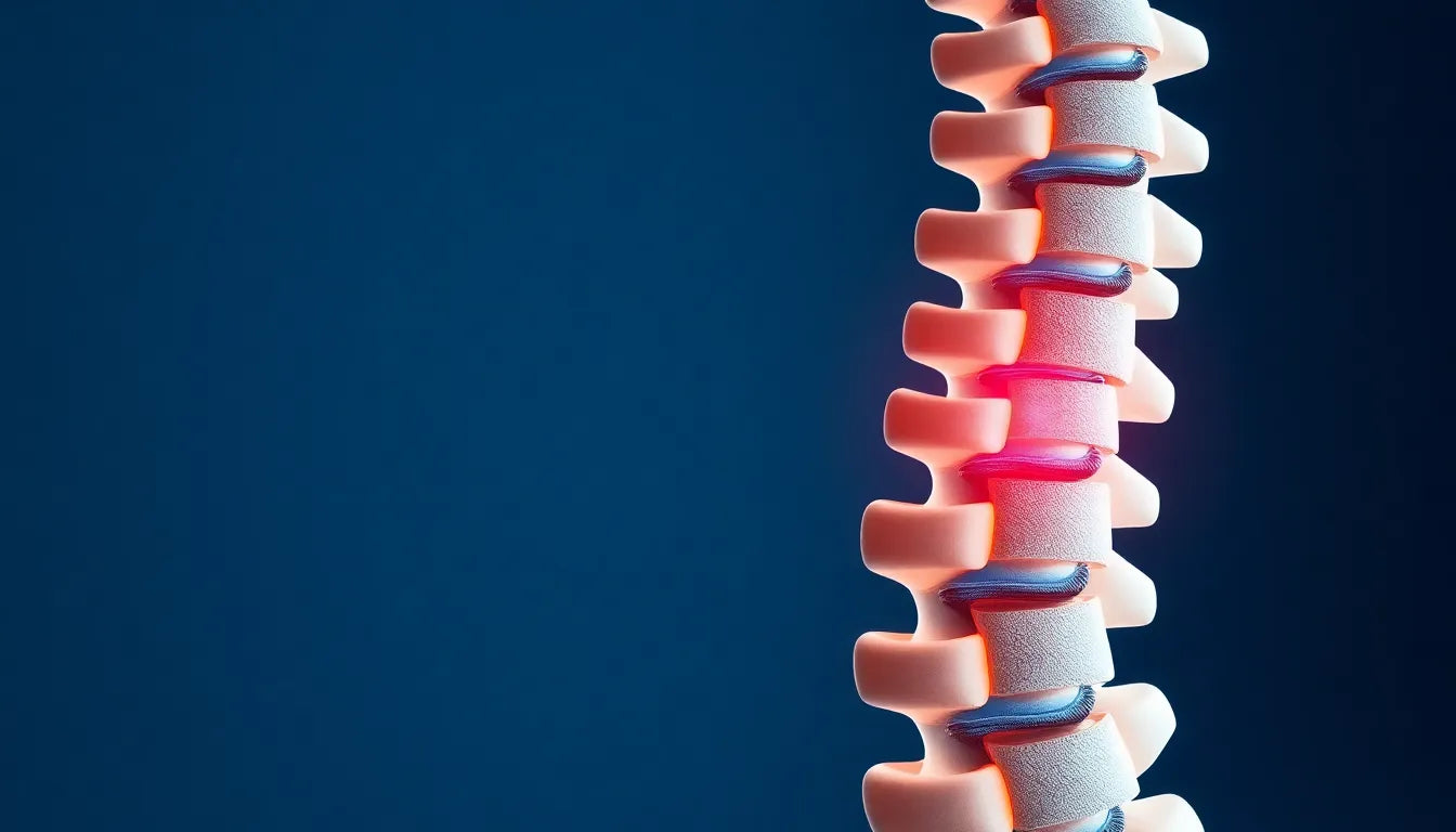 Sagen Sie Nackenschmerzen den Kampf an: effektive Lösungen bei Spondylose - Illustration