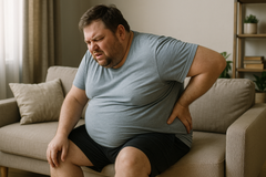 Befreie deinen Rücken: So bekämpfst du Schmerzen durch Übergewicht effektiv