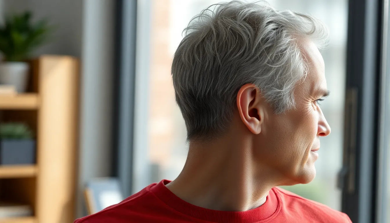 Nackenschmerzen beim Kopf drehen: Ursachen verstehen und lindern - Illustration