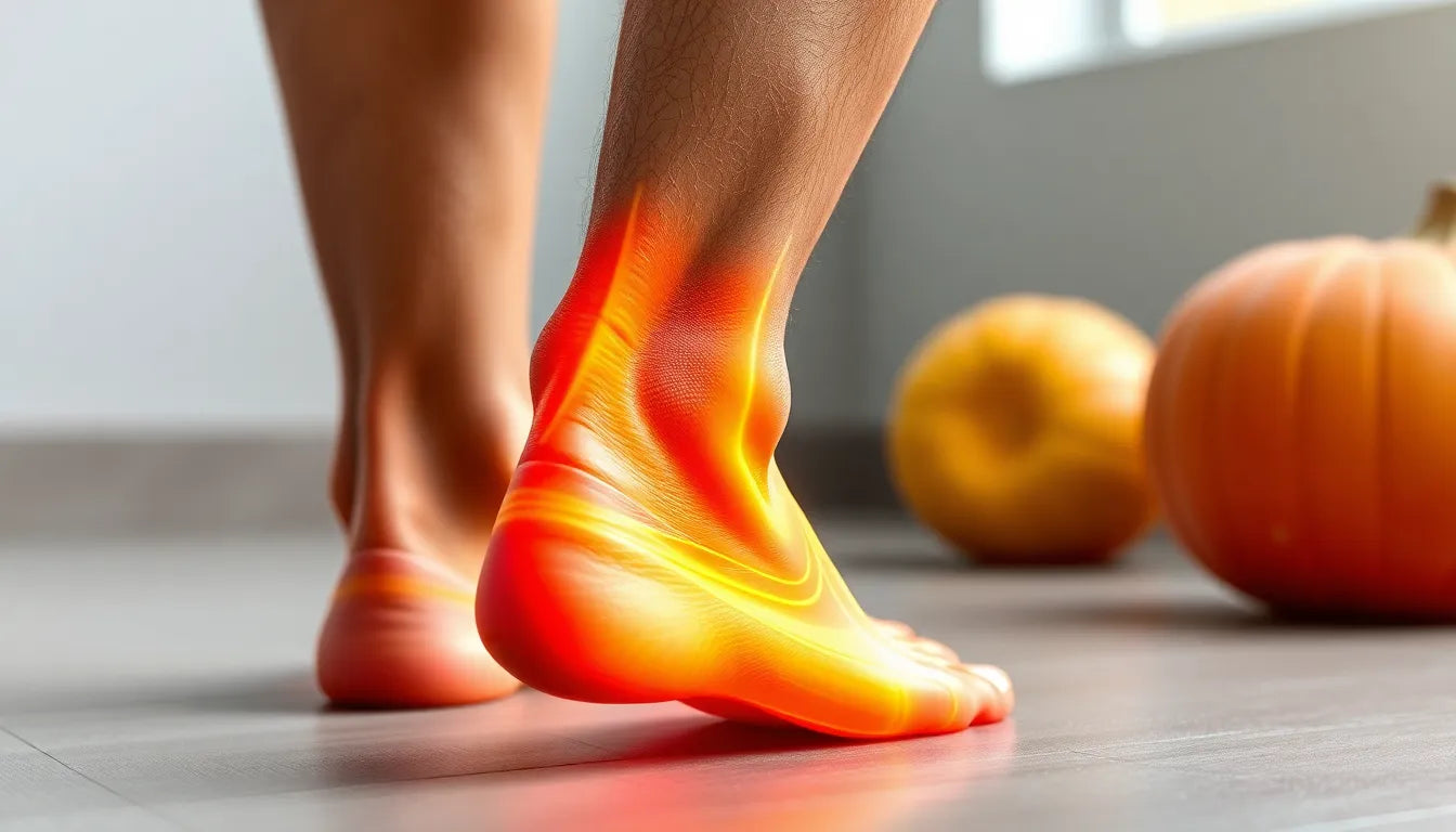 Übungsleser: effektive fasciitis plantaris øvelser für schmerzfreie Füße - Illustration