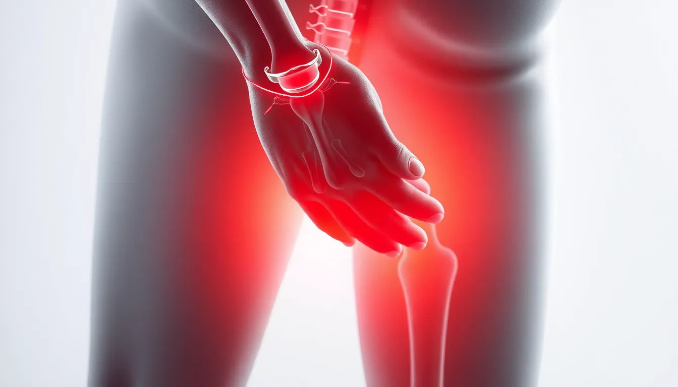 Wenn das Beinheben zur Rückenschmerzfalle wird: Ursachen und Lösungen entdecken - Illustration