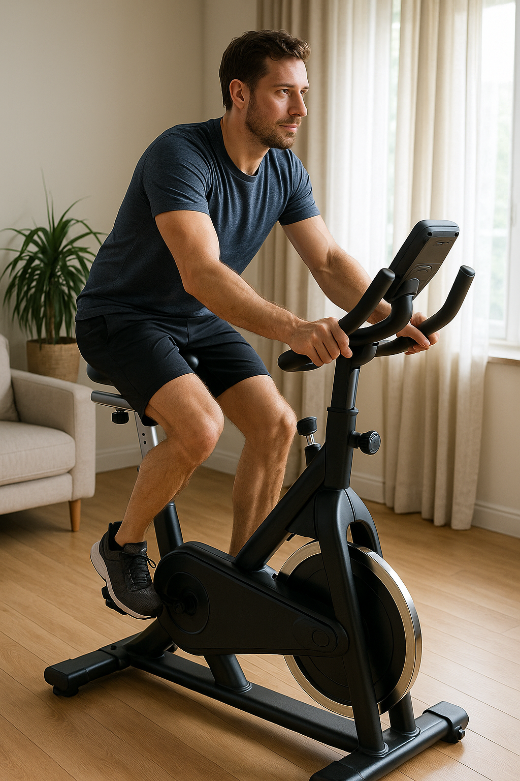 Entdecke den perfekten heimtrainer für dein Zuhause und steigere deine Fitness - Illustration