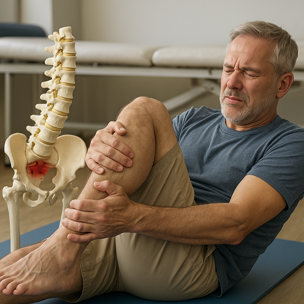 Übungsleser aufgepasst: effektive Übungen bei bandscheibenvorfall lws entdecken - Illustration