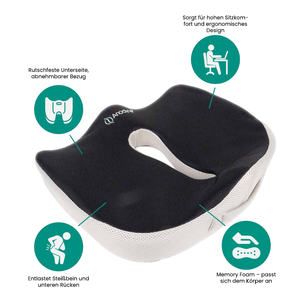 Ergonomisches Sitzkissen