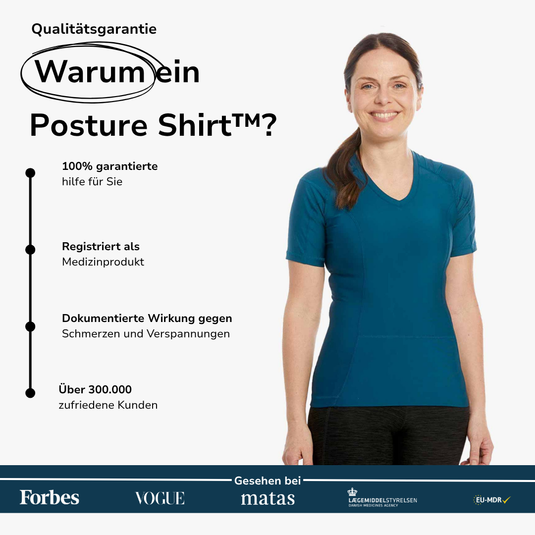 Women's Posture Shirt™ - Blau B-STOCK