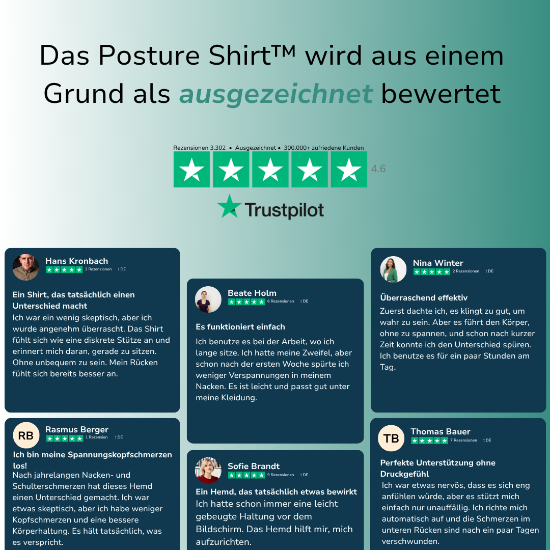 Women's Posture Shirt™ - Schwarz