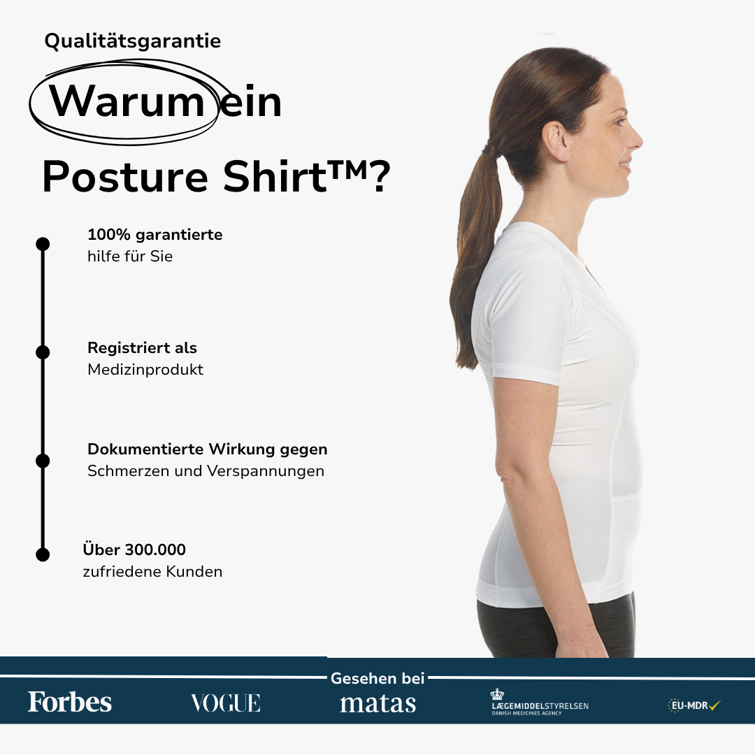 Women's Posture Shirt™ - Weiß B-STOCK