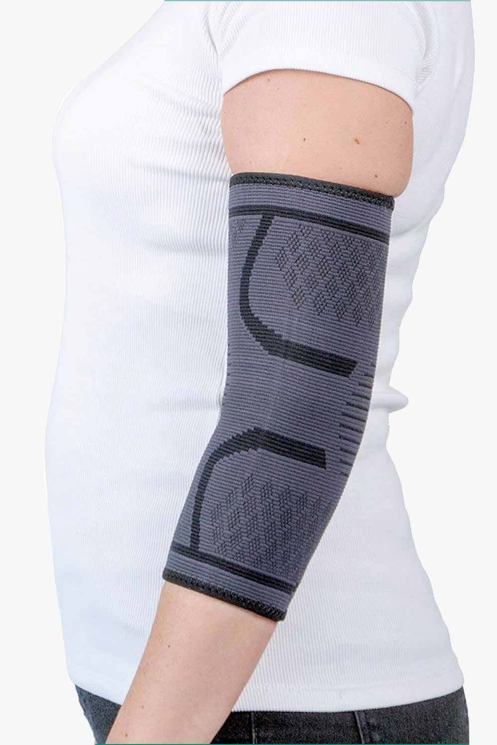 elastische Ellenbogenbandage die Halt bietet