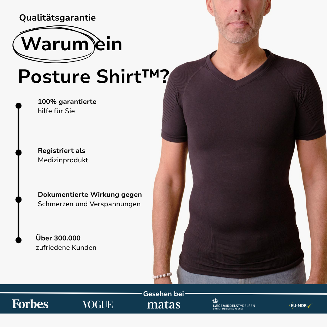 Anodyne® Körperhaltung Shirt - Männer
