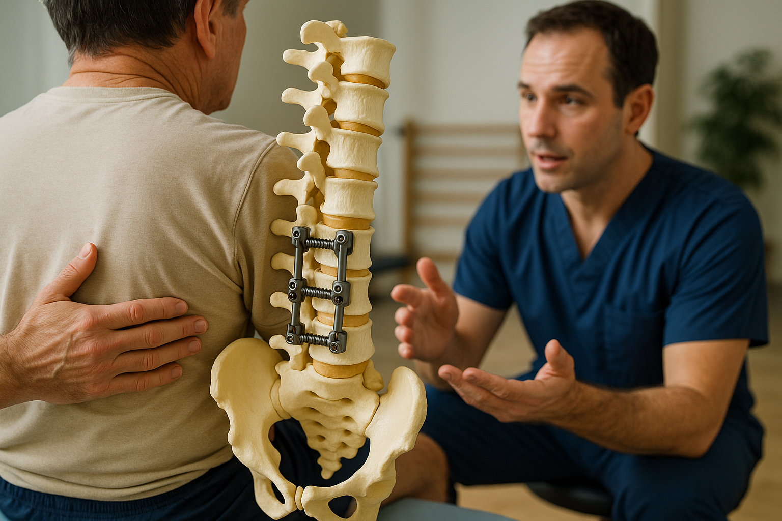 Übungsleser: effektive Übungen nach wirbelsäulenversteifung für eine schnellere Genesung