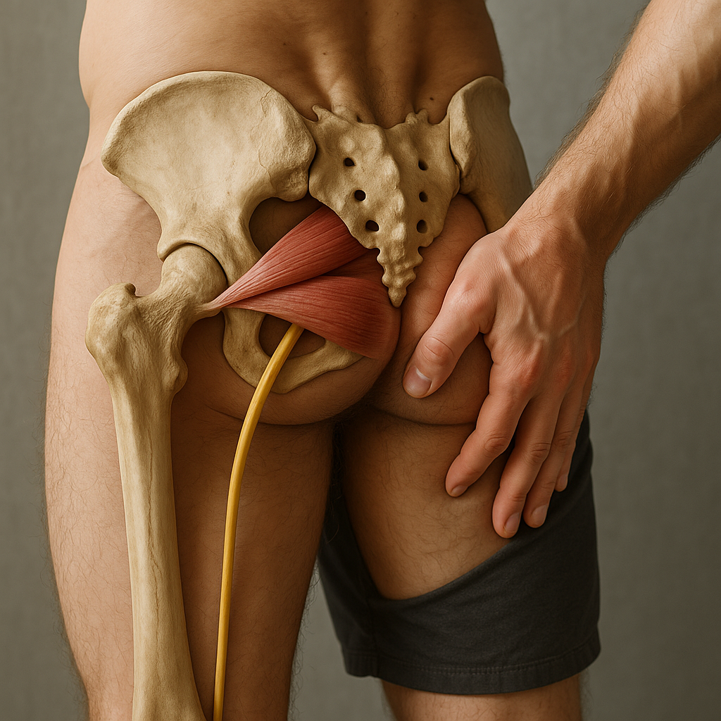 Entspannung für den piriformis: Tipps zur Schmerzlinderung und Prävention - Illustration