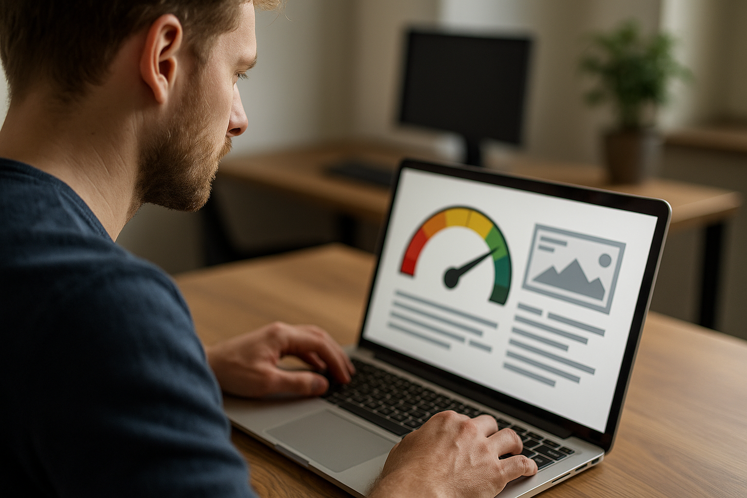 Entdecken Sie die Geheimnisse der SEO-Optimierung für blitzschnelle Ladezeiten - Illustration