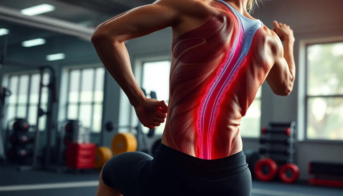 Übungsleser entdecken effektive dehnübungen für die hintere oberschenkelmuskulatur - Illustration