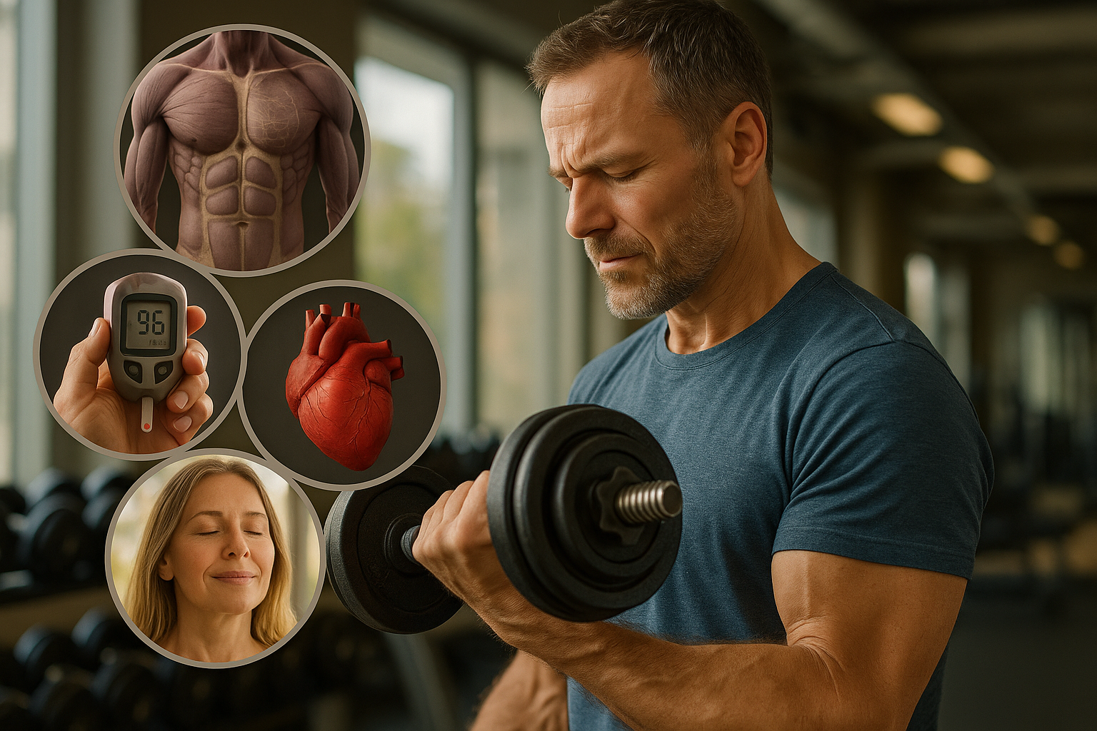 Krafttraining: der Schlüssel zu einem gesünderen Leben
