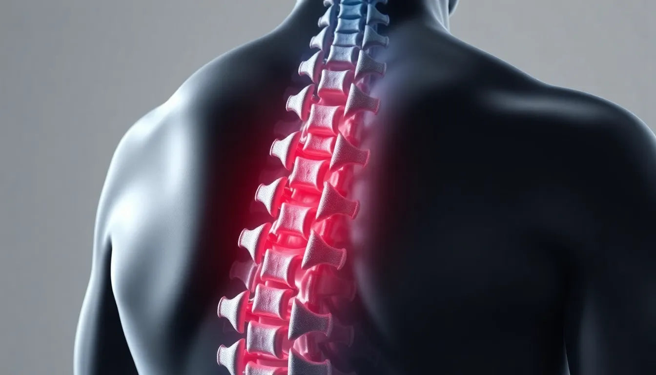 Leben ohne Schmerzen: effektive Wege zur Linderung von spondylose der bws - Illustration