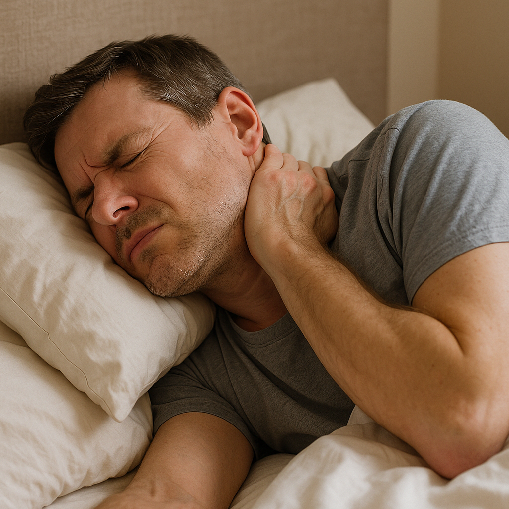Nackenschmerzen beim Liegen: So finden Sie endlich erholsamen Schlaf