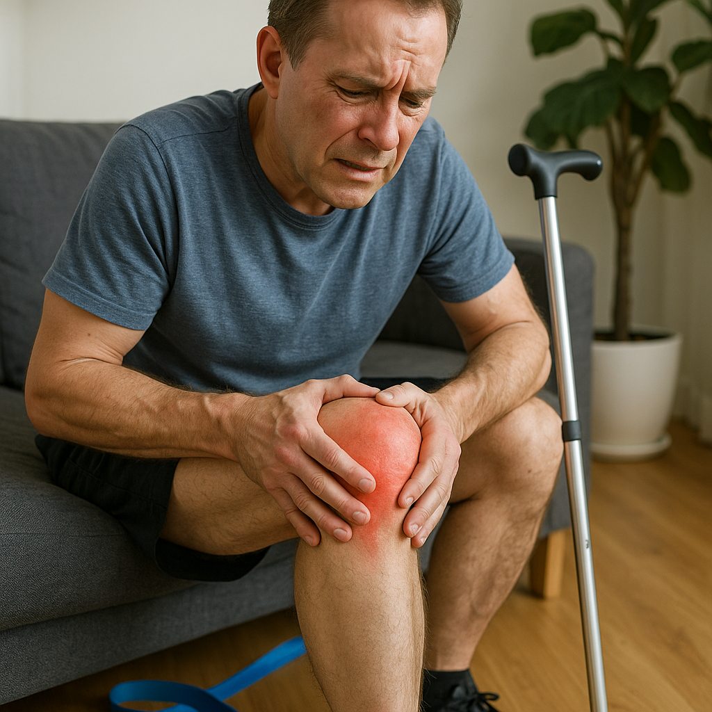 Übungsleser: effektive Übungen für ein überbelastetes Knie