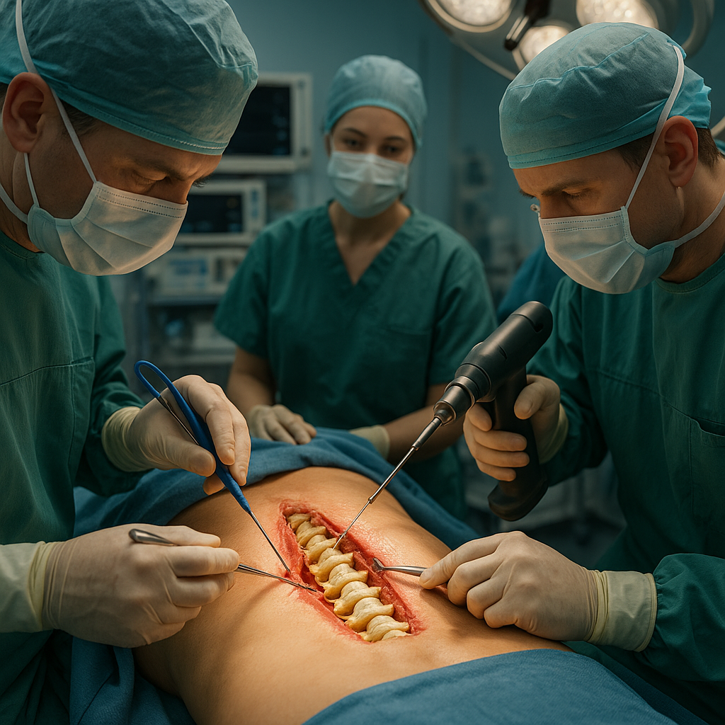 Rückenoperation verstehen: wann, warum und wie - Illustration