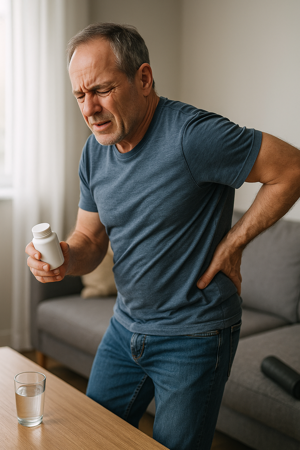 Ibuprofen und Rückenschmerzen: was wirklich hilft und wann Vorsicht geboten ist - Illustration