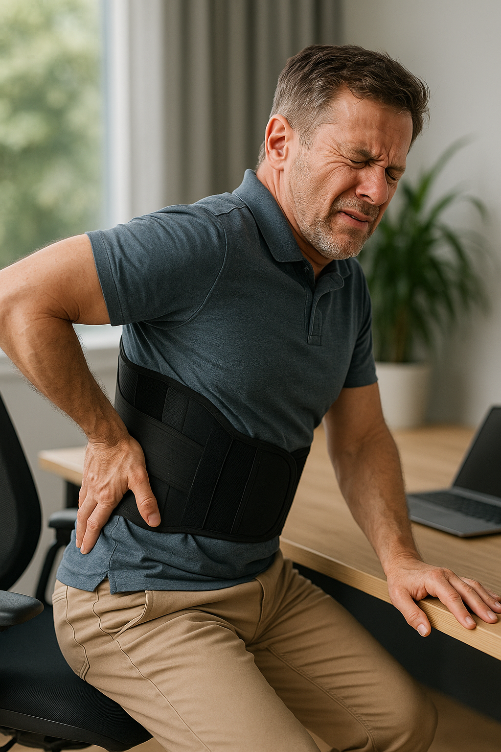 Schmerzen im unteren rückenbereich: schnelle linderung und ursachen verstehen - Illustration