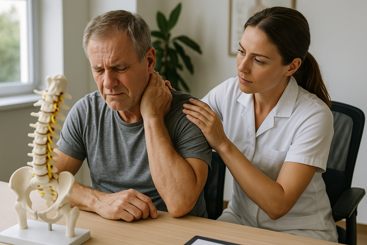 Entlastung für den Nacken: Konservative Ansätze bei spinalkanalstenose hws