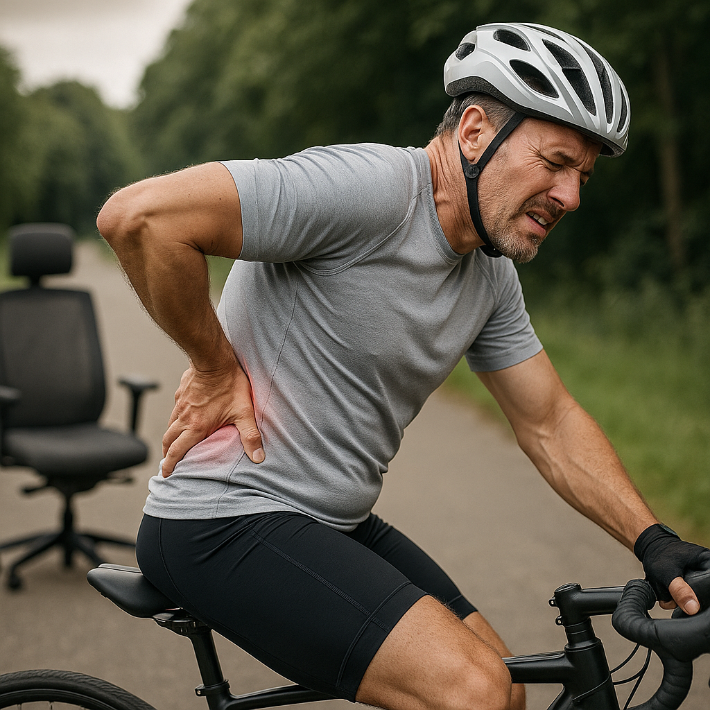 Entfessle deine Fahrt: So bekämpfst du Rückenschmerzen beim Radfahren