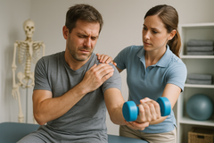 Effektive Übungen für Übungsleser mit Schulterbeschwerden: Physiotherapie für zuhause