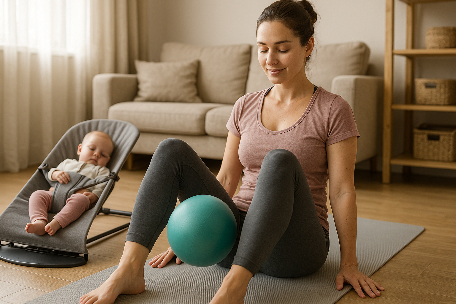 Zurück zur Fitness: sanfter Wiedereinstieg nach der Geburt