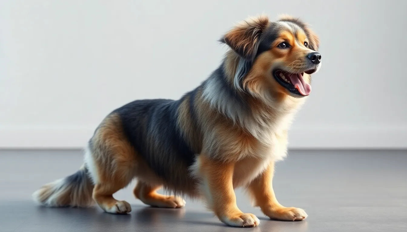Sanfte Übungen für Hunde mit Spondylose: So bleiben sie fit und beweglich - Illustration