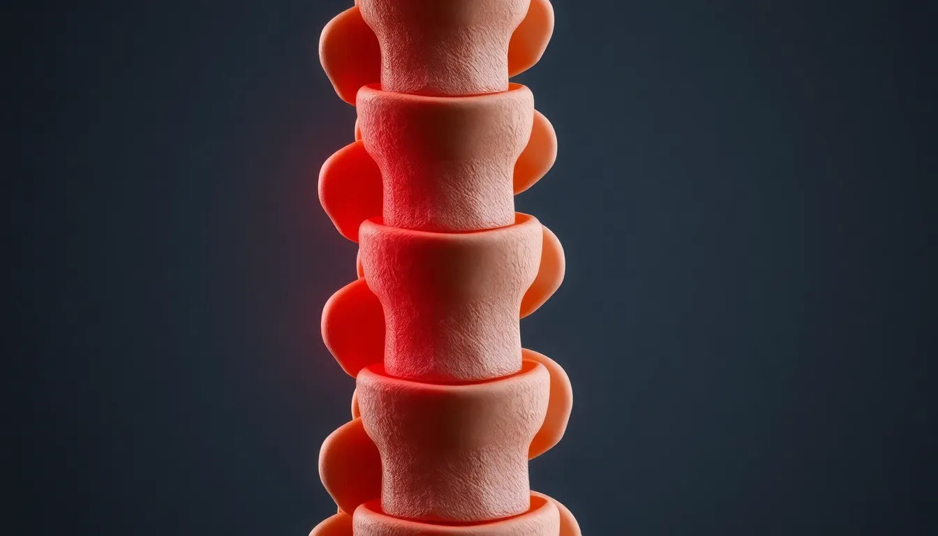 Spondylose mit radikulopathie verstehen und lindern - Illustration