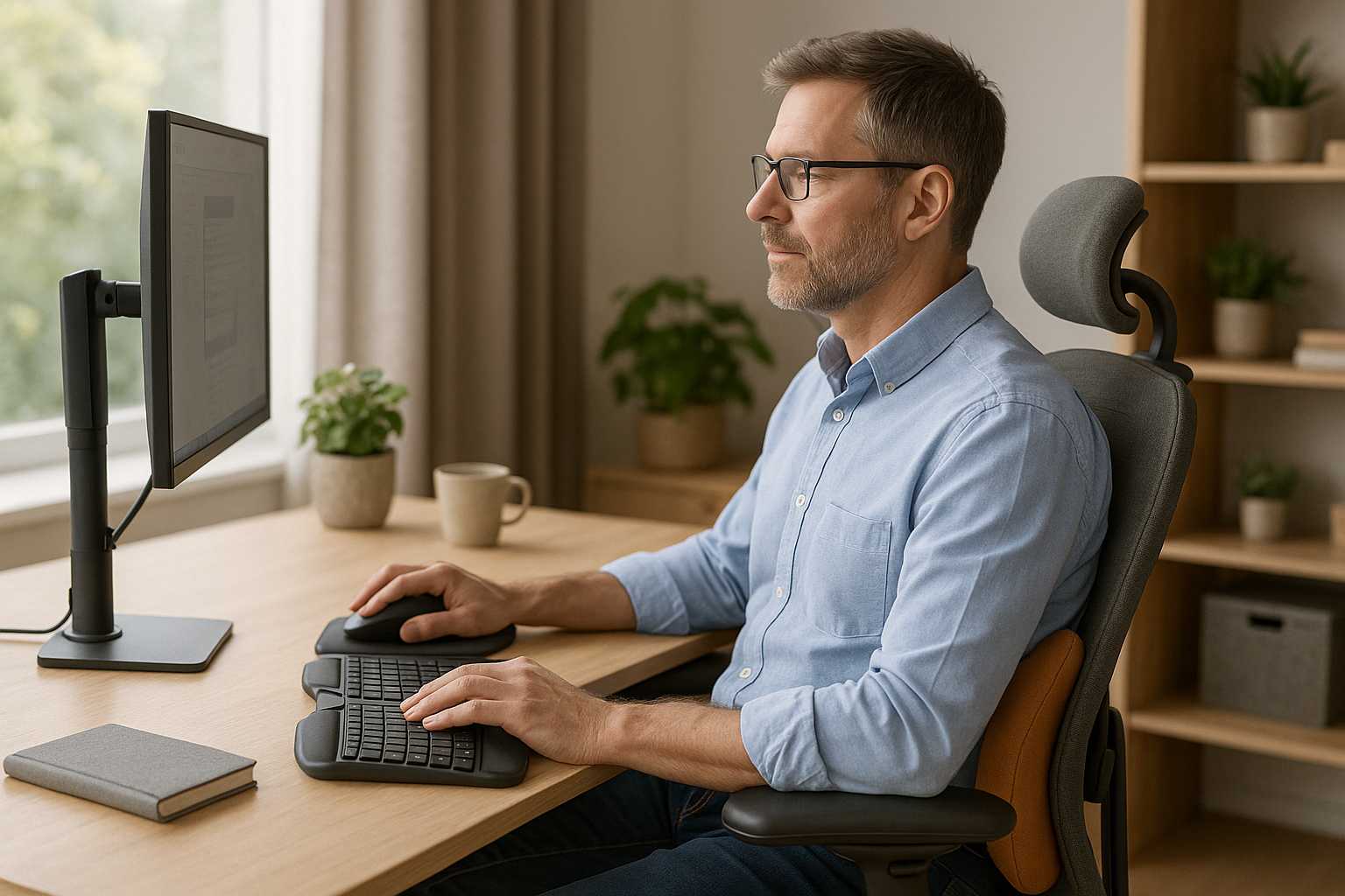 Vorbeugen durch ergonomische Anpassungen: So bleiben Sie schmerzfrei im Alltag
