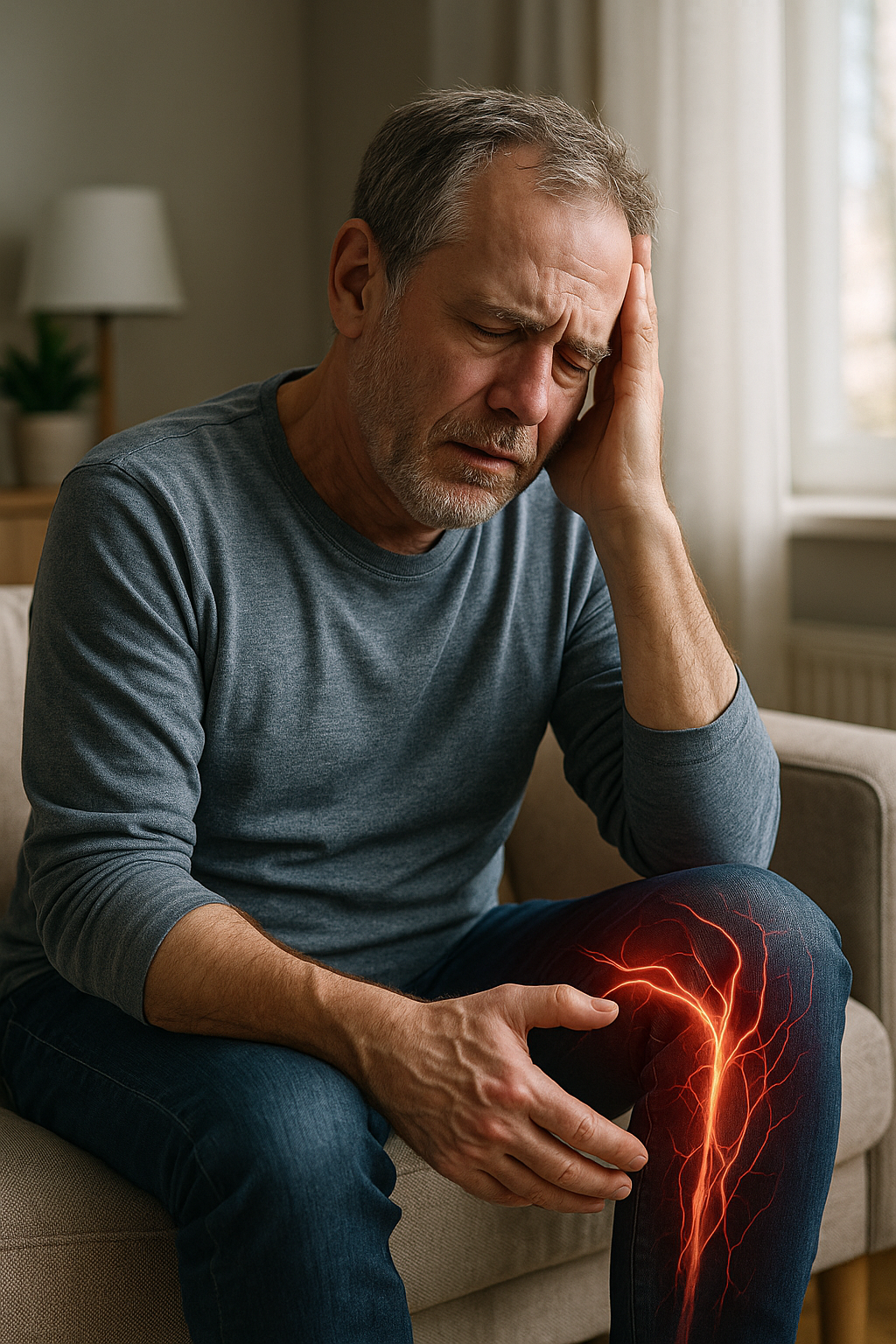 Leben mit chronischen neuropathischen Schmerzen: Wege zur Linderung und Bewältigung - Illustration