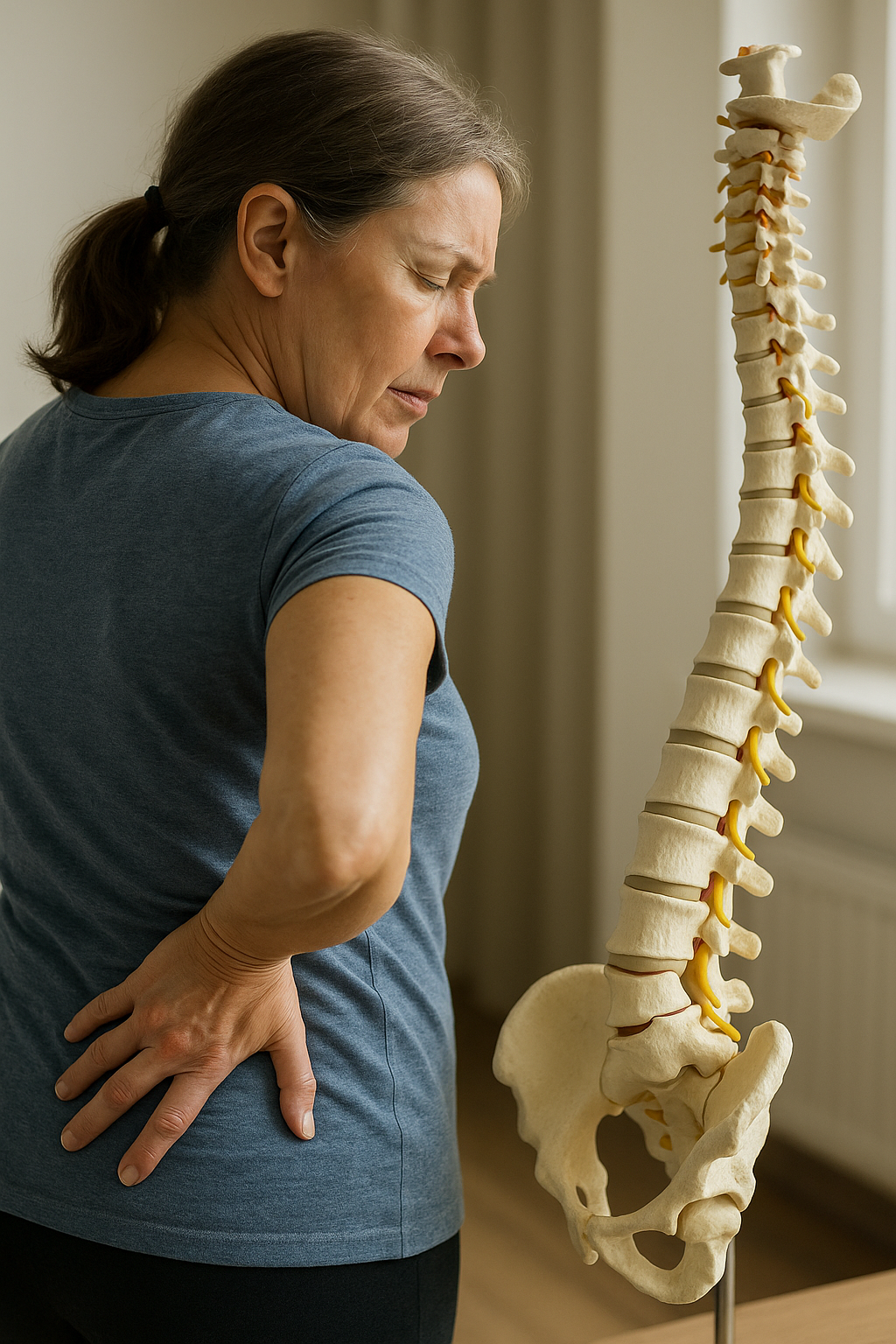 Effektive Übungen für Übungsleser bei spondylolisthesis - Illustration