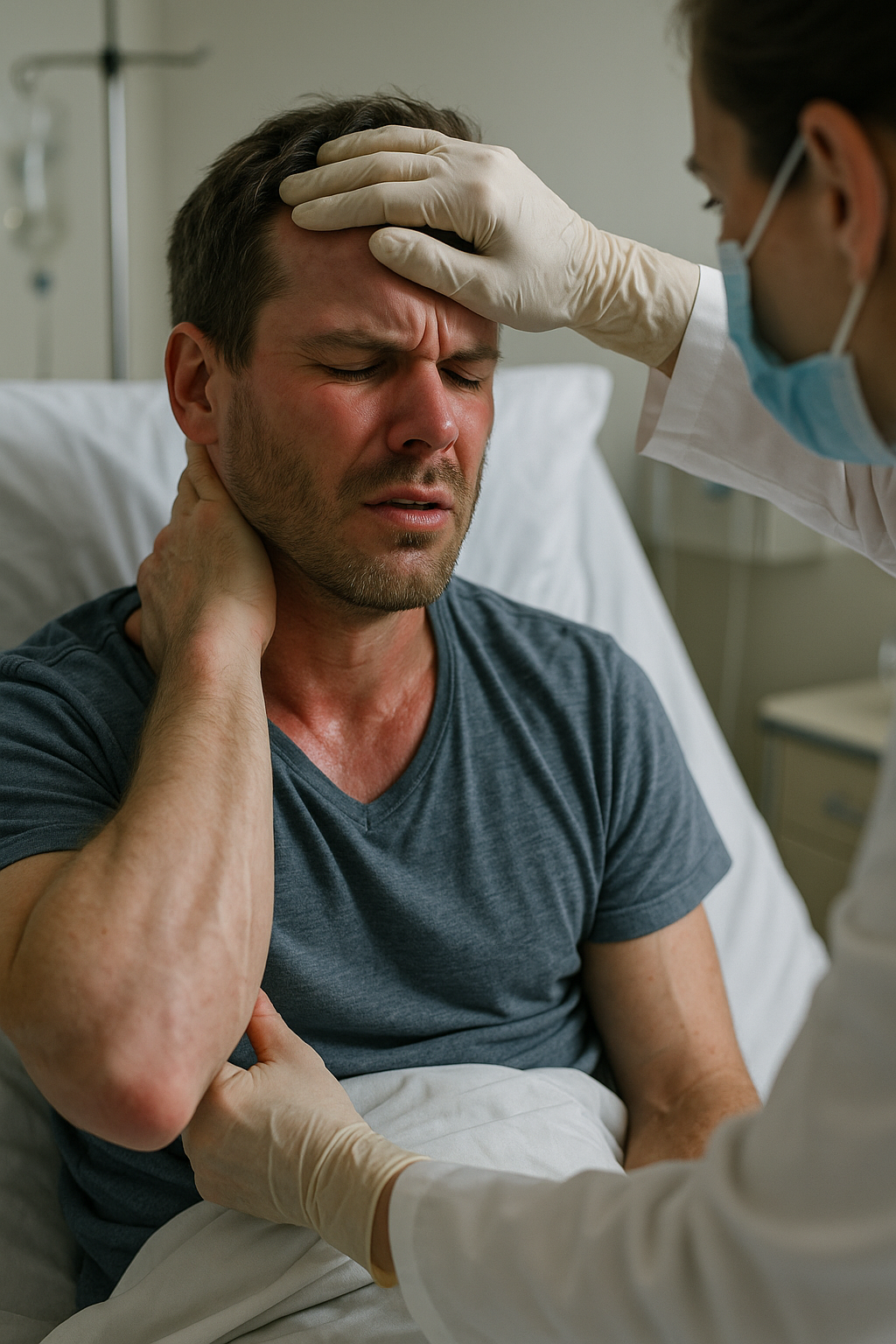 Nackenschmerzen bei Meningitis: Wann Sie einen Notfall erkennen sollten