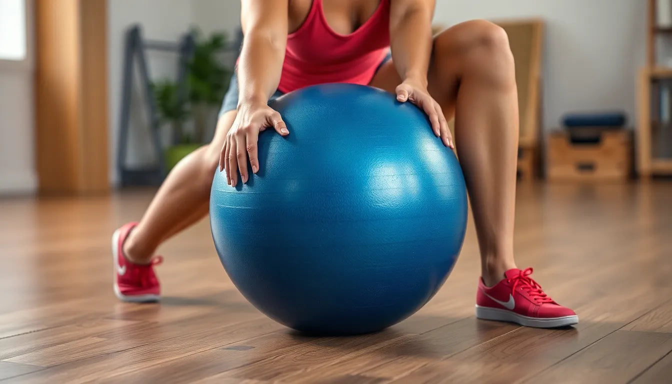 Beckenbodenübungen mit Ball: der Übungsleser für mehr Kraft und Stabilität - Illustration