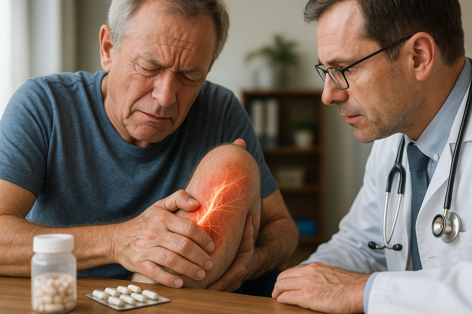 Medikamente gegen neuropathische Schmerzen: effektive Optionen und ihre Anwendung - Illustration