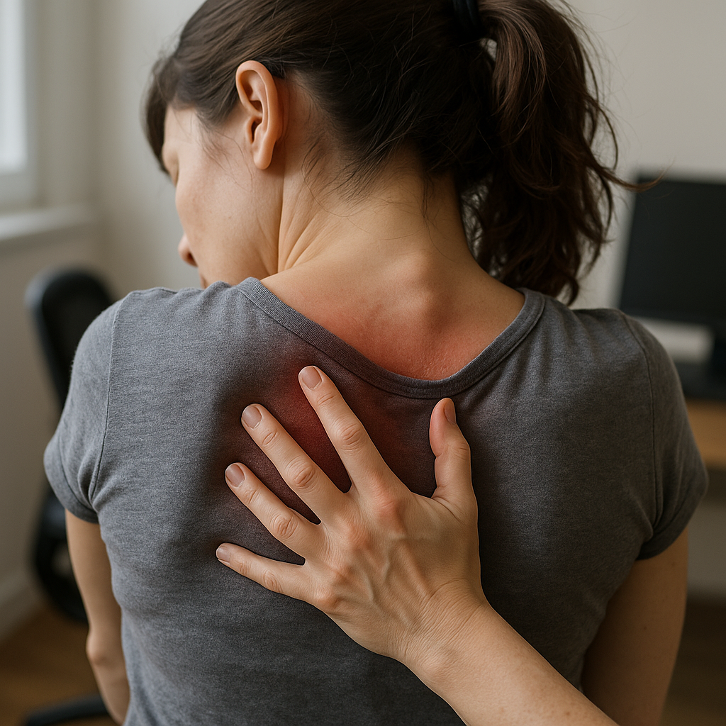 Befreie dich von schmerzenden Schultern: Lösungen für Rückenschmerzen zwischen den Schulterblättern