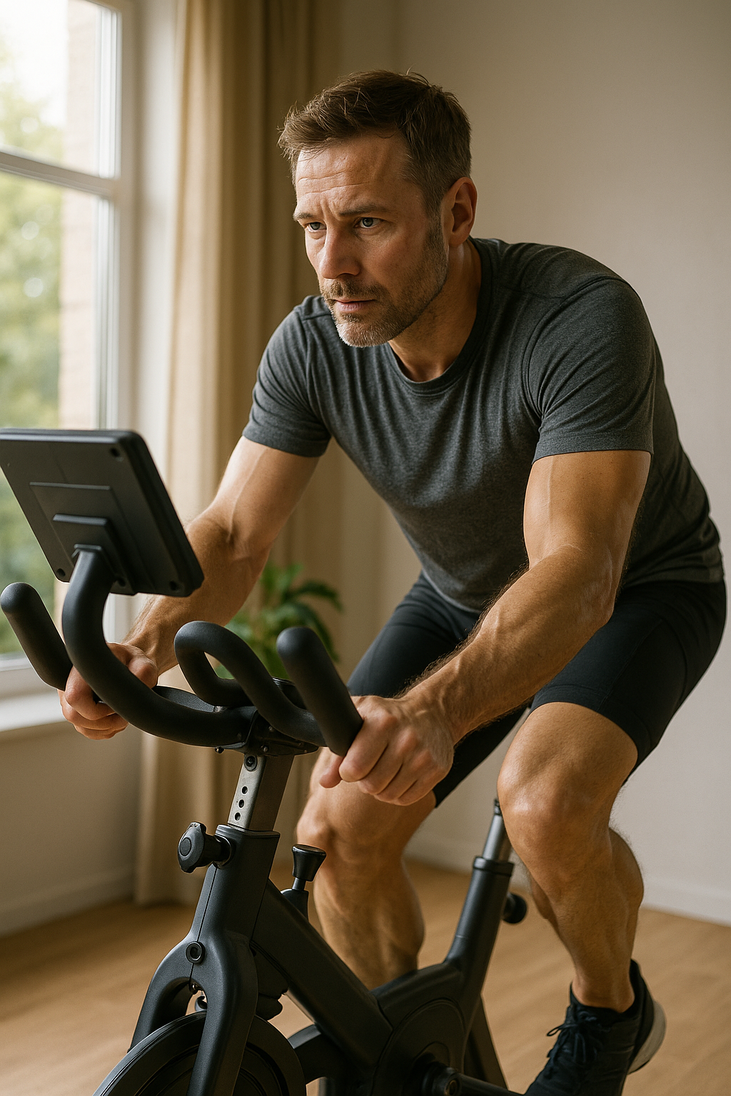 Indoor radfahren: gelenkschonend fit und gesund bleiben