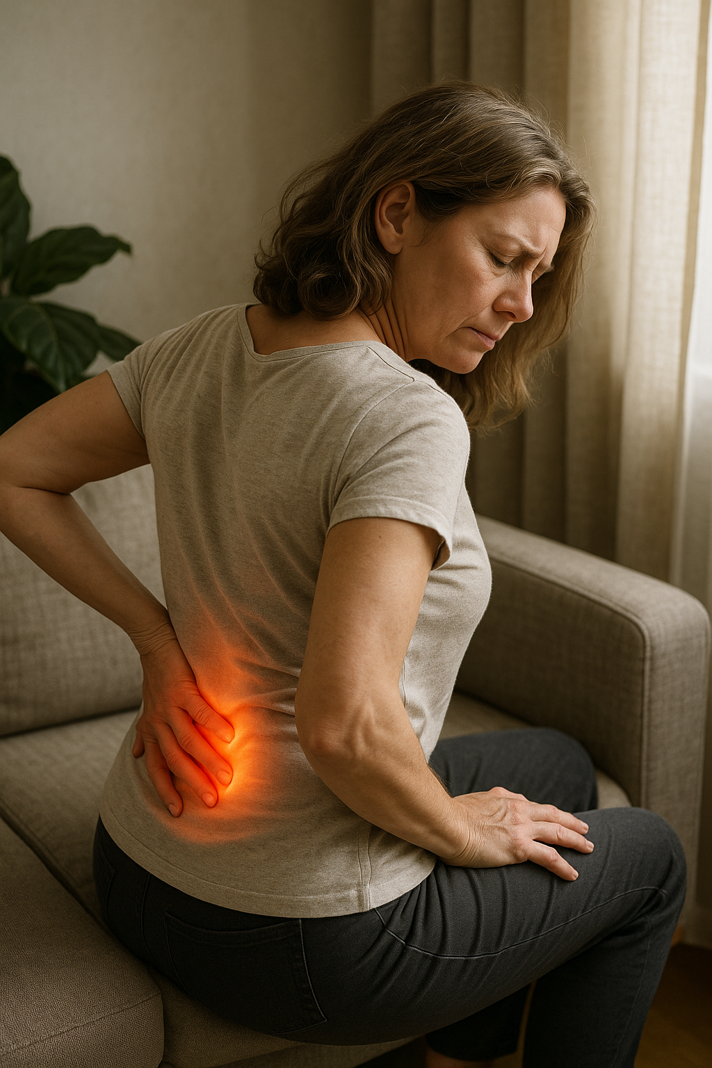 Spirituelle Lasten im unteren Rücken: Wie Sie seelische Schmerzen erkennen und lösen - Illustration