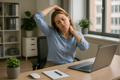 Effektive büroübungen für übungsleser: fit bleiben am schreibtisch
