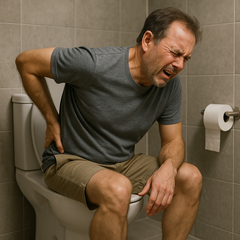Schmerzfrei auf der Toilette: Tipps gegen Rückenschmerzen beim Toilettengang