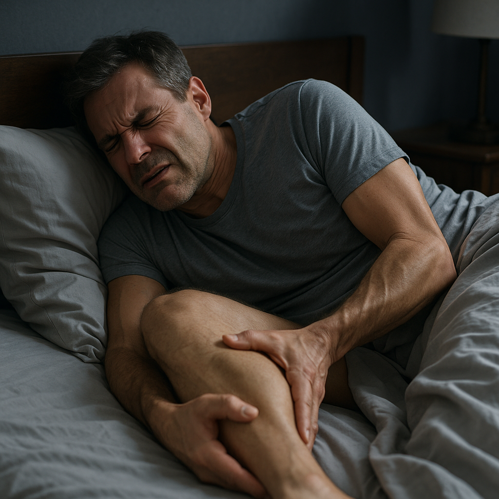Nächtliche Beinschmerzen lindern: Tipps für erholsamen Schlaf